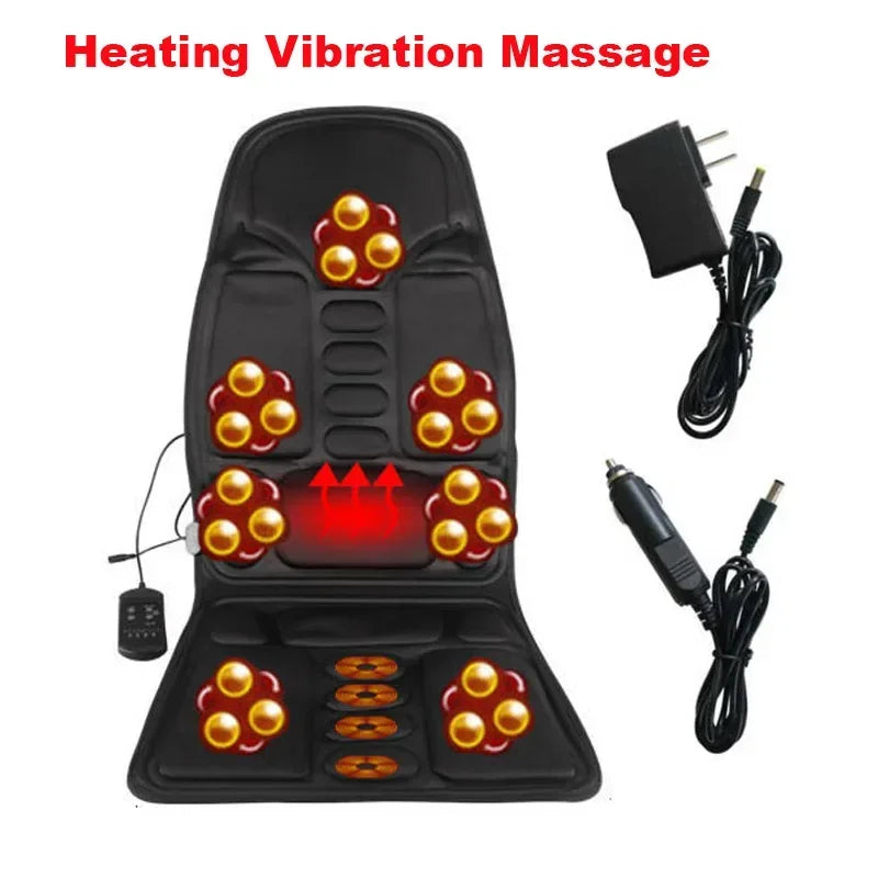 Multi-Mode Vibrating Massage Chair Pad
