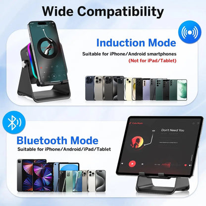 5-in-1 Wireless Induction Speaker Bluetooth