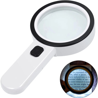Handheld 30x Magnifying Glass